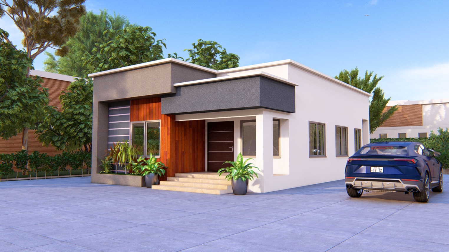 2-bedroom family house 