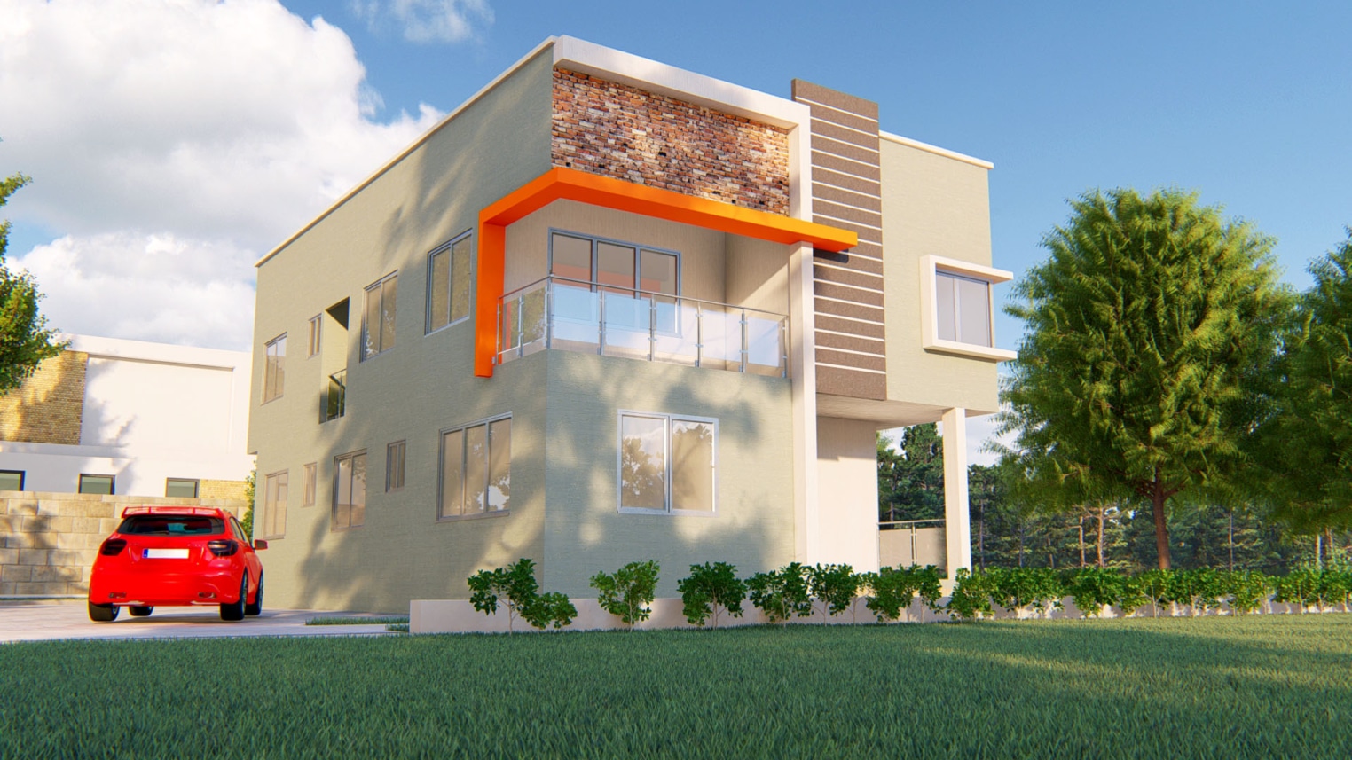 Modern two-bedroom apartment