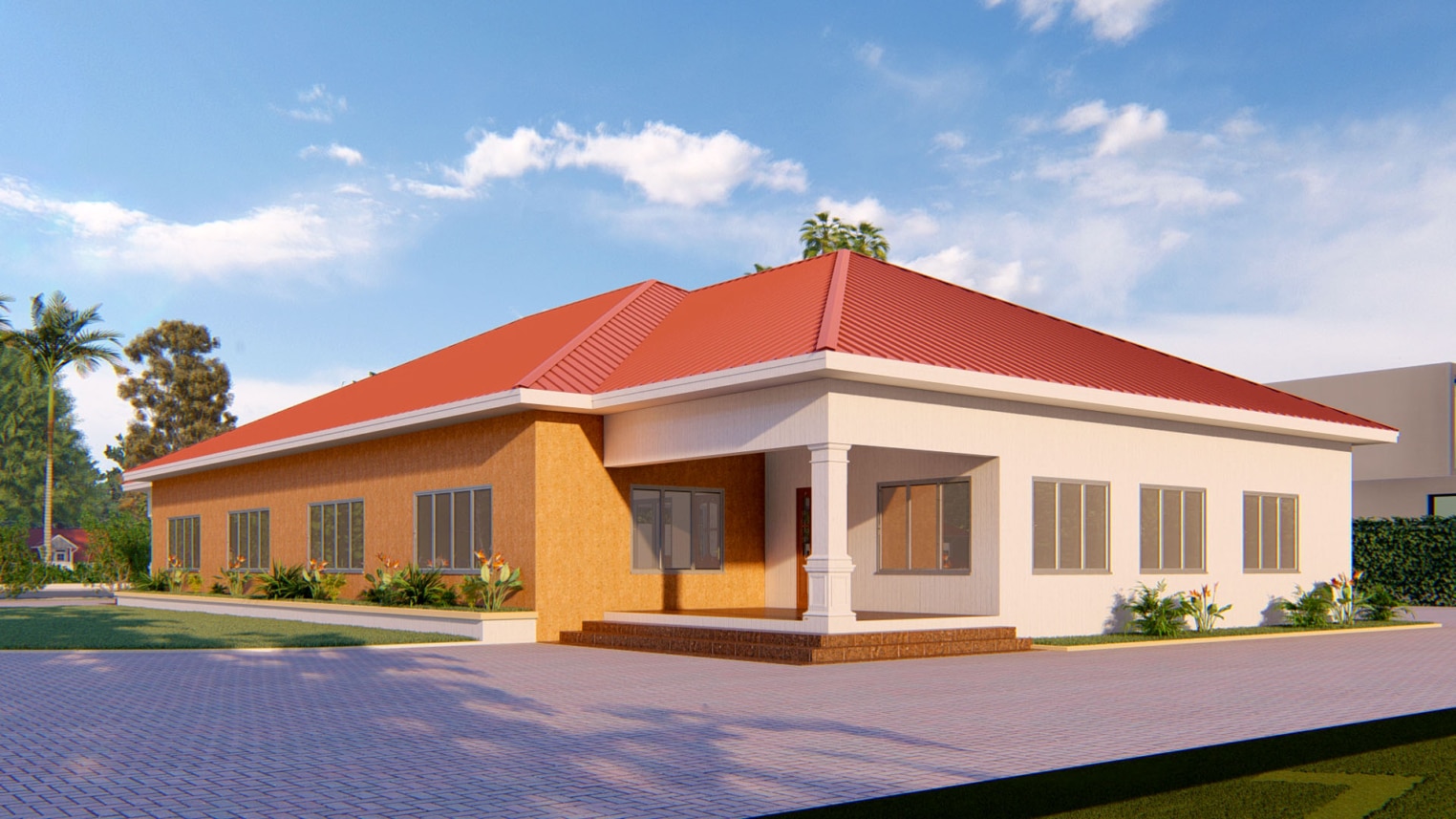 Student hostel design with shared rooms, communal areas, and modern amenities for comfortable student living