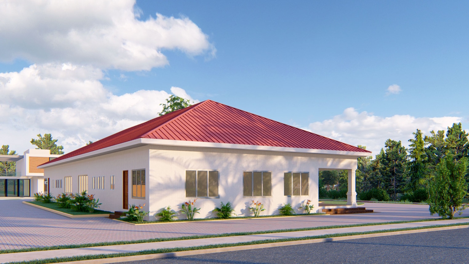 Student hostel design with shared rooms, communal areas, and modern amenities for comfortable student living